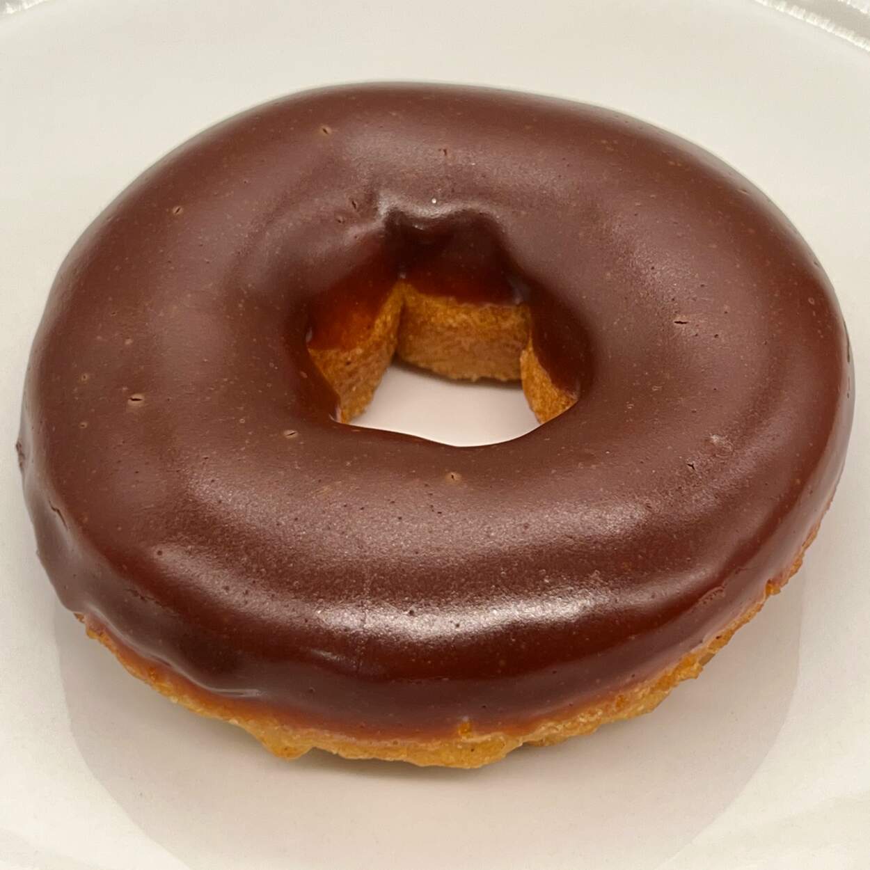 Donut mit Milchschokolade